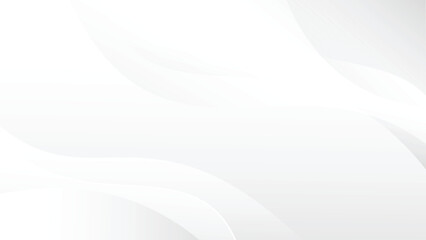 abstract white background wave gradient shape luxury wallpaper 