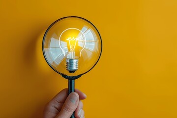 Smart Creative Tips: Light Bulb and Idea Checking for Innovation, Energy, Growth, and Success