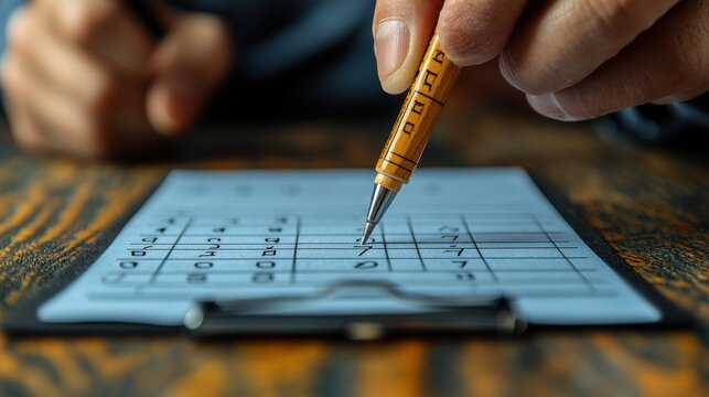 checklist and clipboard task documentation management business people working laptop checklist questionnaire assessment form online survey online exam choosing the right answer in the exam