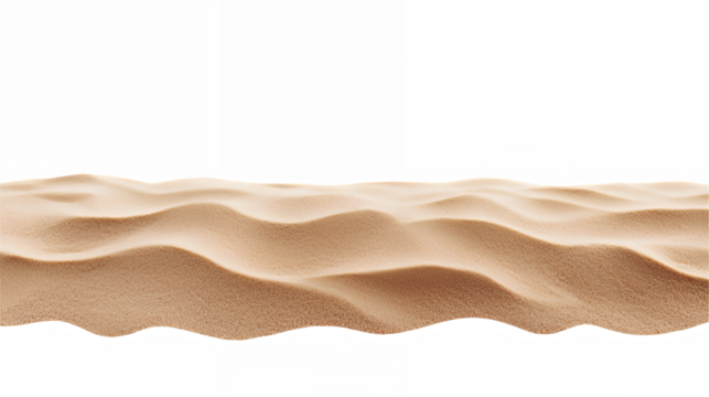 sandy dunes, desert landscape, minimalist, abstract, wavy patterns, beige tones, smooth textures, endless horizon, simple background, geometric shapes, natural formations, undulating lines, sand
