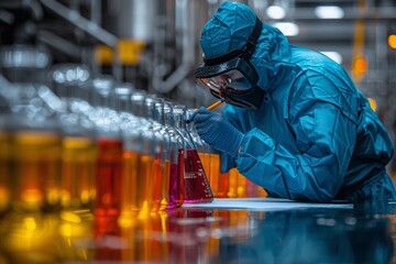 Inspecting Hazardous Goods for Safety Compliance in Industrial Settings