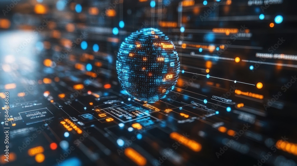 Aufkleber e learning technology concept ai and machine learning enhance personalized learning technology cours