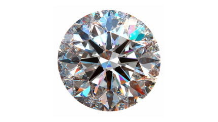 Diamond, brilliant cut, sparkling, facets, gemstone, clarity, light refraction, precision, luxury, jewelry, precious stone, transparent, round, symmetrical, colorful reflections, high detail, photorea