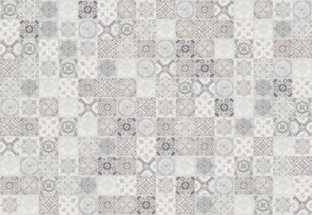 Experience an Elegant Vintage Patterned Tile Design that Perfectly Complements Modern Interiors