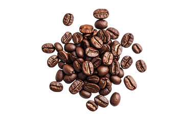 Naklejka premium Coffee isolated png on a transparent background