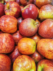 batch of apples at a fair in Rio de Janeiro.