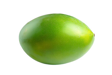 Green mango isolated png on a transparent background