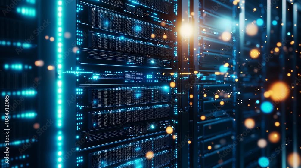Poster Server Network Visualization in Data Center With Digital Grid