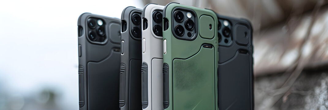 High-Impact Resilient Phone Case with Sleek Design Merges Multiple Colors and Adds an Extra Layer of Screen Security