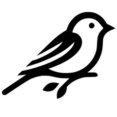 Sparrow logo silhouette