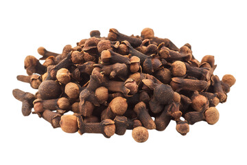 Obraz premium Spice cloves isolated on a white background