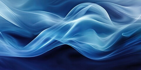 Obraz premium abstract blue waves