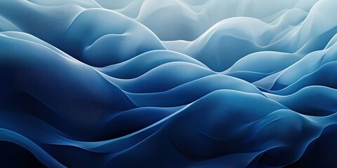 Obraz premium abstract blue waves