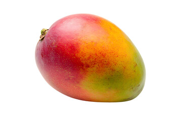 Sweet ripe mango isolated on a white background