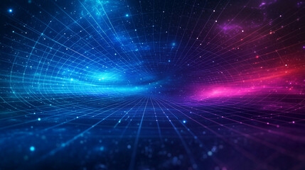 Fototapeta premium Matter and Energy Distribution in the Observable Universe
