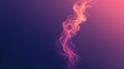 Abstract Background with Pink and Purple Swirls