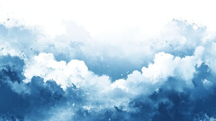 Fototapeta premium A dark blue and white background backgrounds horizon cloud