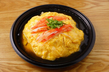 天津飯　卵料理