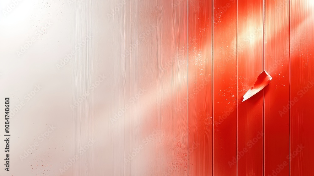 Poster detailed red metal texture background with smooth and rough areas, showcasing depth and color, perfe