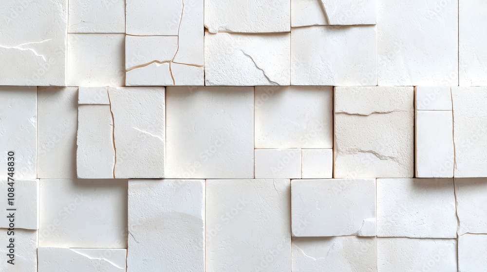 Poster detailed view of texture background concrete block surface with visible imperfections and natural gr