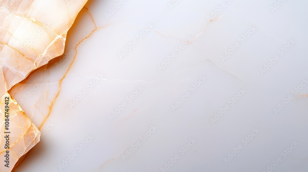 Poster close-up of marble texture background with intricate veining and smooth surface, perfect for luxury 