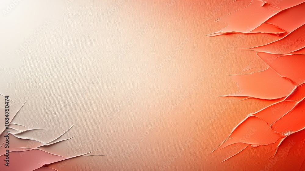 Poster close-up of texture background paint on canvas, with smooth gradients and paint patterns, perfect fo