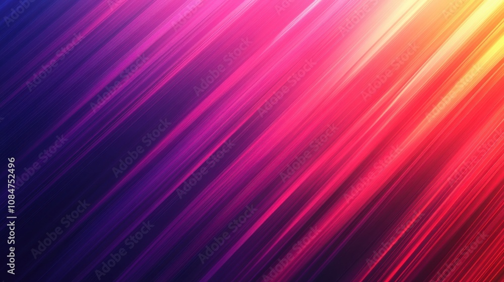 Poster gradient background with vibrant red and purple stripes. the background features a smooth transition