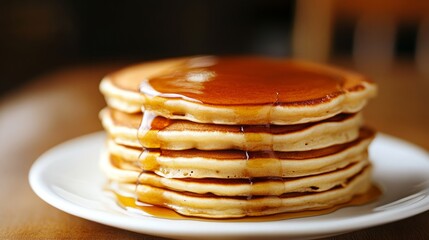 National Maple Syrup Day, Maple syrup, maple syrup food, maple syrup breakfast, maple syrup pancakes, pancakes, stack, plate, dessert, meal, sweet, white, syrup, maple syrup cake, isolated, homemade, 