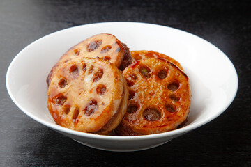 蓮根のはさみ焼き