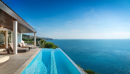 Fototapeta premium pool in resort