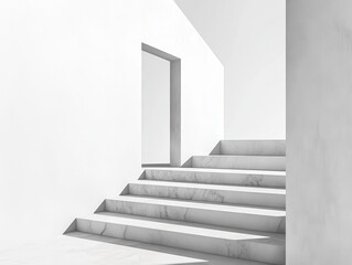 A sleek poster mockup designed for donation appeals, featuring a minimalist white backdrop and elegant frame details for customizable text.