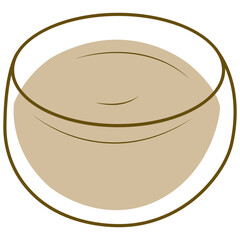 Collection of coffee tools and utensils for brewing and serving, isolated vector cliparts. Hand drawn doodle illustrations. Coffee machine and other equipment for coffee shop.