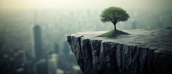 Environmental health risk, lifestyle habits in balance, visuals of pollution, diet, exercise, urban nature contrast, vibrant symbols of wellness and risk