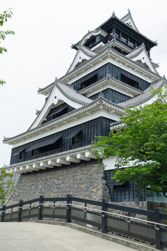 Kumamoto castle in Kumamoto city