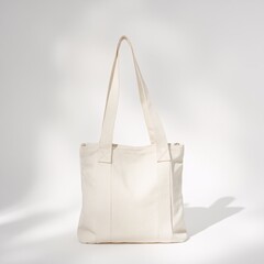 Plain Canvas Totebag in Bright Minimal Studio