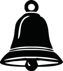 vector image of a church bell, christmas bells, church bell - school bell icon