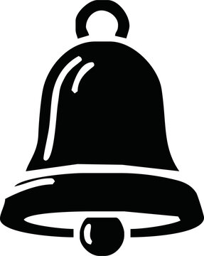 recommend clip art: vector image of a church bell, christmas bells, church bell - school bell icon