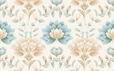 Vintage floral texture art background