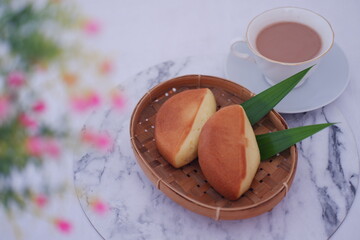 Kue Pukis or pukis cake made from flour eggs yeast and coconut milk.