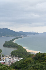 日本京都の天橋立