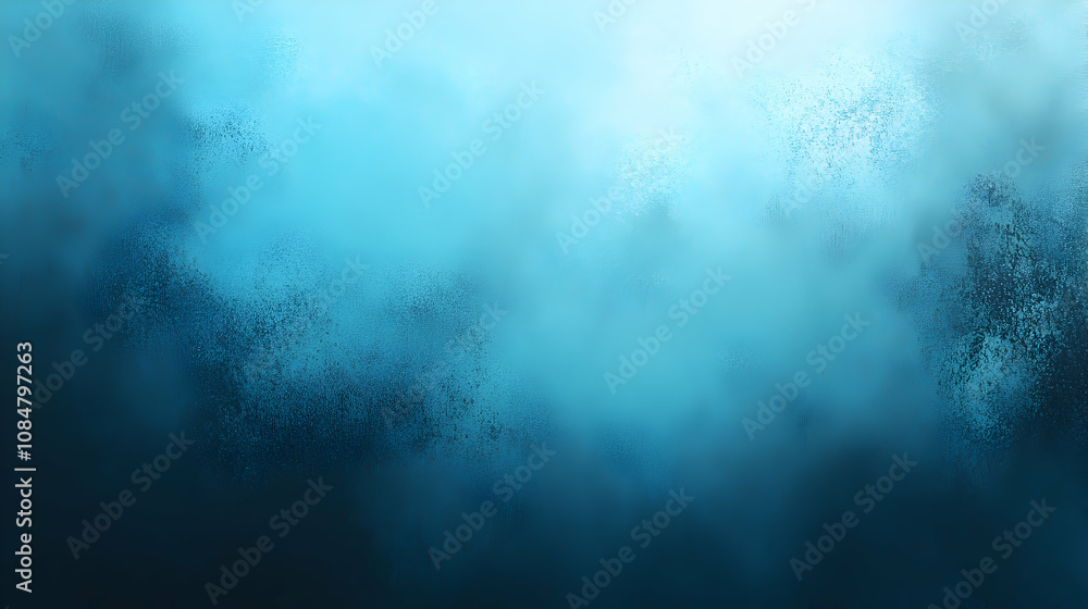 Aufkleber abstract blue textured background with gradient and subtle speckles