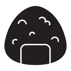 Onigiri Rice Ball icon.