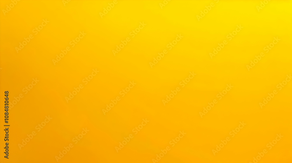 Poster a solid yellow gradient background image, displaying a smooth transition of color from a light yello