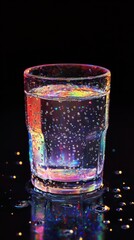 Surreal Glass and Water: A Zbrush-Inspired 8K Fantasy Still Life