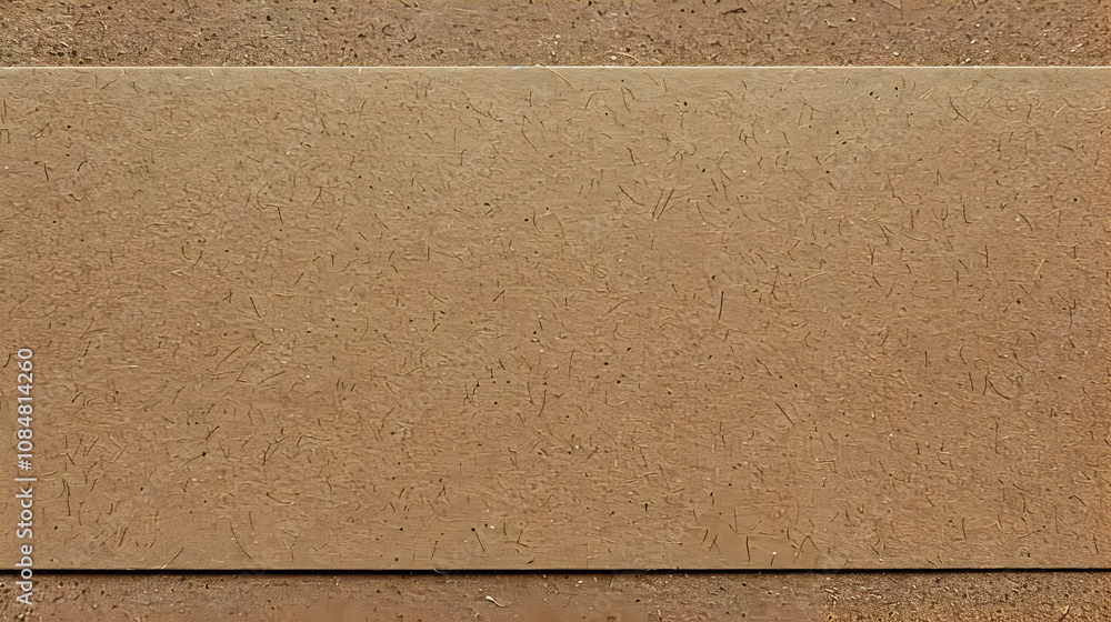 Aufkleber close-up view of a brown textured surface with fine lines and speckles, creating a rustic and organi