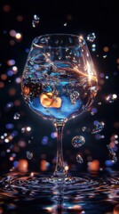 Surreal Glass and Water: A Zbrush-Inspired 8K Fantasy Still Life