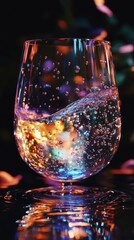 Surreal Glass and Water: A Zbrush-Inspired 8K Fantasy Still Life