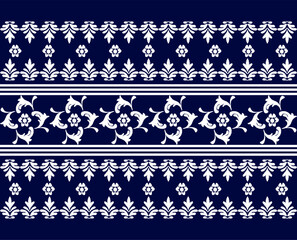 Geometric ethnic oriental ikat pattern traditional Design for background,carpet,wallpaper,clothing,wrapping,Batik,fabric,Vector illustration.embroidery style.