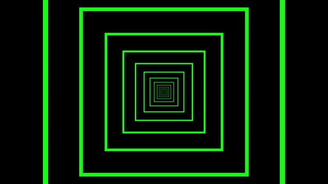 Mesmerizing Glow Rectangle Tunnel Animation,Dynamic Neon Rectangle Tunnel Loop,Vibrant Glowing Rectangle Tunnel Background,Futuristic Rectangle Tunnel with Glowing Effects,Endless Loop of Glowing Rect