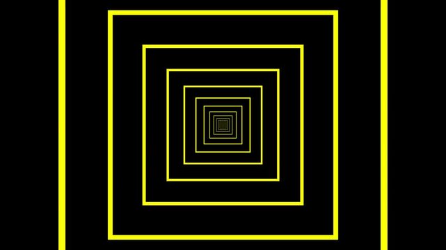 Mesmerizing Glow Rectangle Tunnel Animation,Dynamic Neon Rectangle Tunnel Loop,Vibrant Glowing Rectangle Tunnel Background,Futuristic Rectangle Tunnel with Glowing Effects,Endless Loop of Glowing Rect